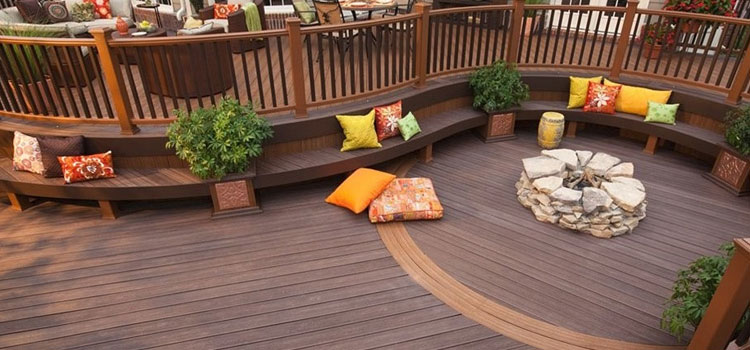 Gray TREX Decking in Lake Balboa, CA