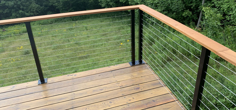 Installing Deck Cable Railing in Lake Balboa, CA